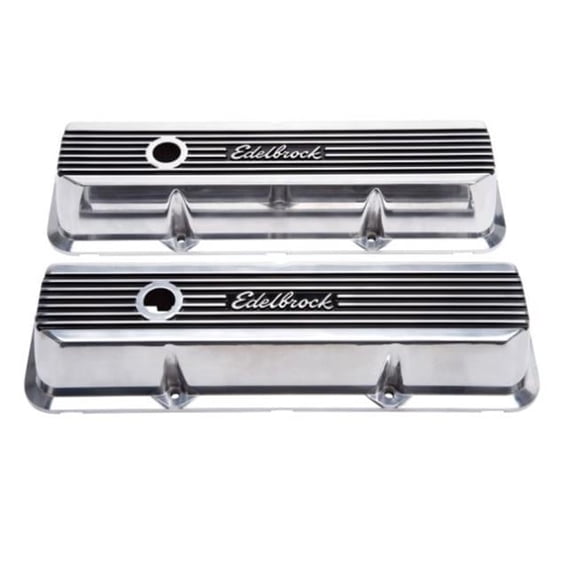 Edelbrock  Elite 2 Series Valve Cover - Polished