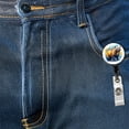 thumbnail image 6 of Animal Mad Wolverine Watercolor Retractable Reel ID Badge Key Card Name Tag Holder with Clip, 6 of 7