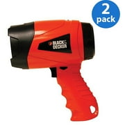 Black & Decker LED Alkaline Spotlight, 2 Pack Bundle