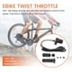 thumbnail image 4 of 2X Acelerador de Acelerador de Bicicleta EléCtrica para Bicicleta EléCtrica/Bicicleta EléCtrica/Manija de Control de Velocidad del Acelerador de Bicicleta de MontañA,36V, 4 of 5