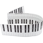 Long Beach Music Practice Keyboard Chart, 3-D Full-Sized, 88 Keys and Notes, 2-Sided, 48 Long