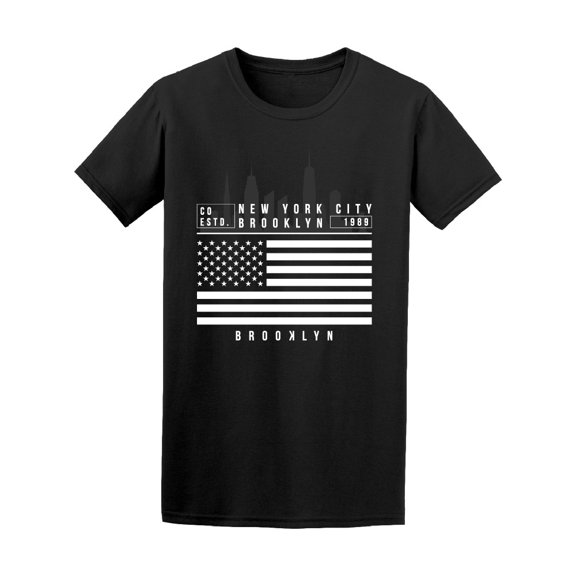 Urban Brooklyn American Flag Tee Men's -Image by Shutterstock