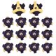 thumbnail image 1 of 14 Uds. Picos de GOLF, accesorio para zapatos con hilo de METAL pequeño, picos de GOLF giratorios ER, 1 of 5