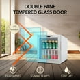 thumbnail image 4 of Whynter 68 Can Stainless Steel Beverage Refrigerator with Lock, 4 of 14
