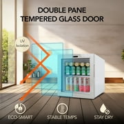 Whynter 68 Can Stainless Steel Beverage Refrigerator with Lock