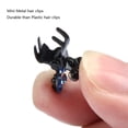 thumbnail image 2 of Pinzas para el cabello, paquete de 65 mini pasadores, pasadores para fortalecer el cabello, accesorios para el cabello de flores mixtas de metal mixto para mujeres Sincero Producto electrónico, 2 of 6