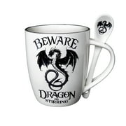 Dragon Is Stirring Cup And Spoon