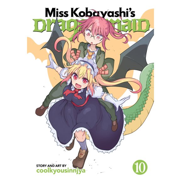 Miss Kobayashi's Dragon Maid: Miss Kobayashi's Dragon Maid Vol. 10 (Series #10) (Paperback)
