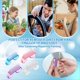 thumbnail image 5 of Cepillos de Uñas con de 200 Piezas, Limpiadores de Uñas, Cepillos de Limpieza, Cepillos de Limpieza para Hombres y Mujeres, 4 Colores, 5 of 5