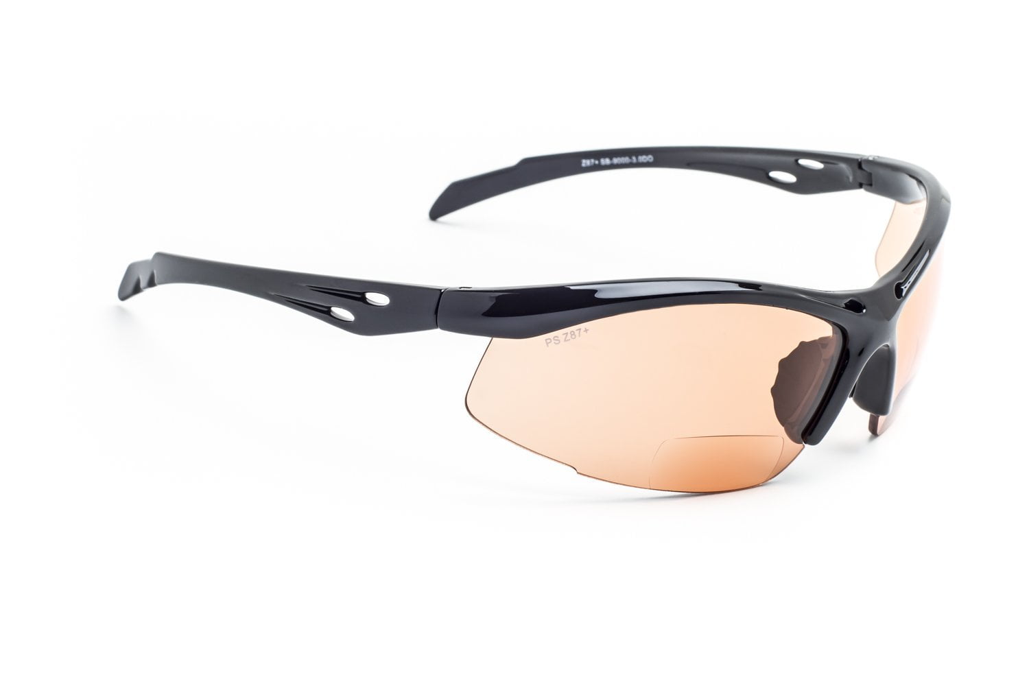 Bifocal Safety Glasses SB9000 with Orange Lenses (+2.00)