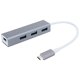 thumbnail image 1 of TYPE‑C3.0 Hub Adaptador de 4 puertos 480Mbps Aleación de aluminio para Windows/XP/Vista/Win/OS X YMC‑B211C, 1 of 8