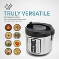 thumbnail image 4 of AROMA® Professional 20-Cup (Cooked) / 5Qt. Digital Rice & Grain Multicooker, New, ARC-5000SB, 4 of 6
