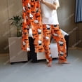 thumbnail image 2 of 2023 Sanrio Hello Kitty Pijamas Halloween Franela Moda Pantalones Mujeres Kawaii Lana Anime Dibujos Animados Casual Pantalones de Casa Otoño, 2 of 5