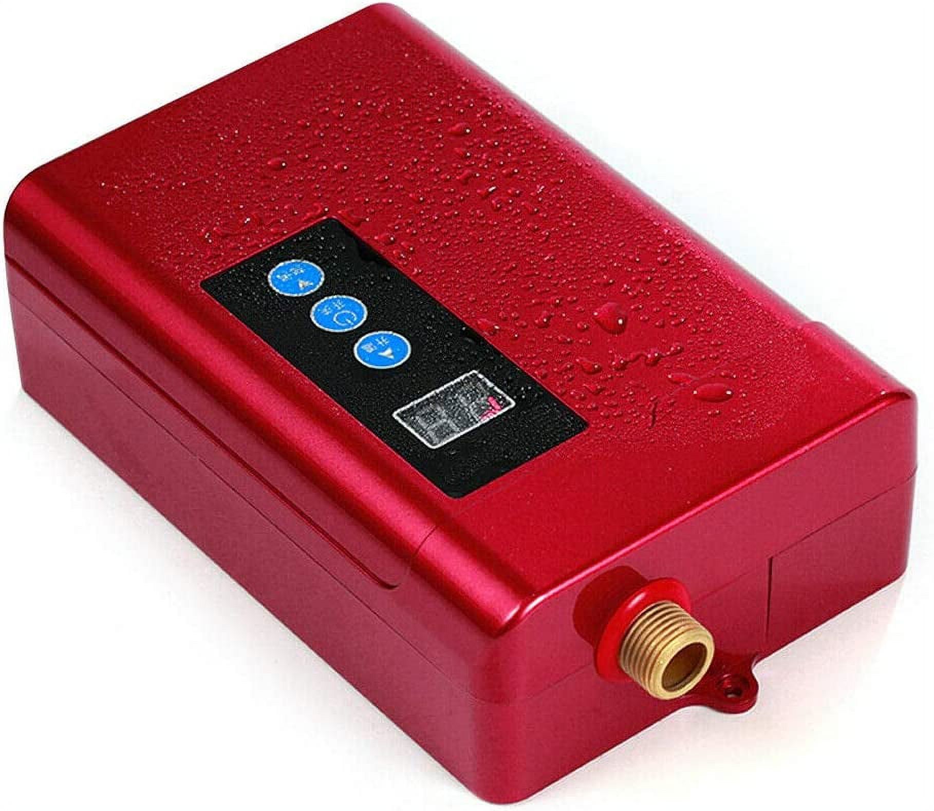 Fichiouy 3KW Water Heater Electric Tankless Instant Hot