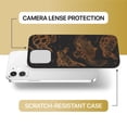 thumbnail image 6 of Case Yard Wooden Case for iPhone-12-Mini Soft TPU Silicone cover Slim Fit Shockproof Wood Protective Phone Cover for Girls Boys Men and Women Supports Wireless Charging Tortugas Design, 6 of 7
