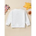 thumbnail image 4 of RUINIXCW Toddler Baby Girl Boy Halloween Sweatshirt Outfit Newborn Infant Fall Winter Sweatshirt Mama's Pumpkin Print Long Sleeve Pullovers Shirt Top, 4 of 8