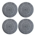 thumbnail image 1 of Gkeoshab Placemat Round Placemats Set Of 4 Round Table Placemats Braided Cotton Place Mats 15 Inch For Kitchen Dining Table Holiday Party Home & Garden, 1 of 9