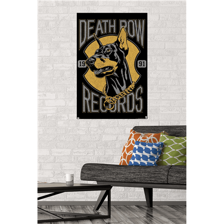 Death Row Records - Dobermann Wall Poster, 22.375