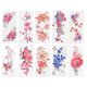 thumbnail image 2 of Temporary Tattoos Waterproof Flowers Long Lasting Body Fake Tattoo Stickers for Women A Set, 2 of 5