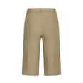 thumbnail image 4 of Mujeres Pantalones Cortos con Bolsillos Moda Verano Casual Sargamán Color Sólido Medio Pantalones Cortos, Poliéster Spandex, 4 of 9
