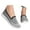 Grey, variant on CAIXAI Wide Toe Box Sneakers Women Adjustable Upper Women Sock Sneakers Breathable Slip-On Women Walking Shoes Mesh Knitted Mary Jane Flats Women Hands-Free Pull-On Shoes