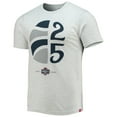 thumbnail image 2 of Men's Sportiqe White Washington Mystics 25th Anniversary Logo Tri-Blend T-Shirt, 2 of 3