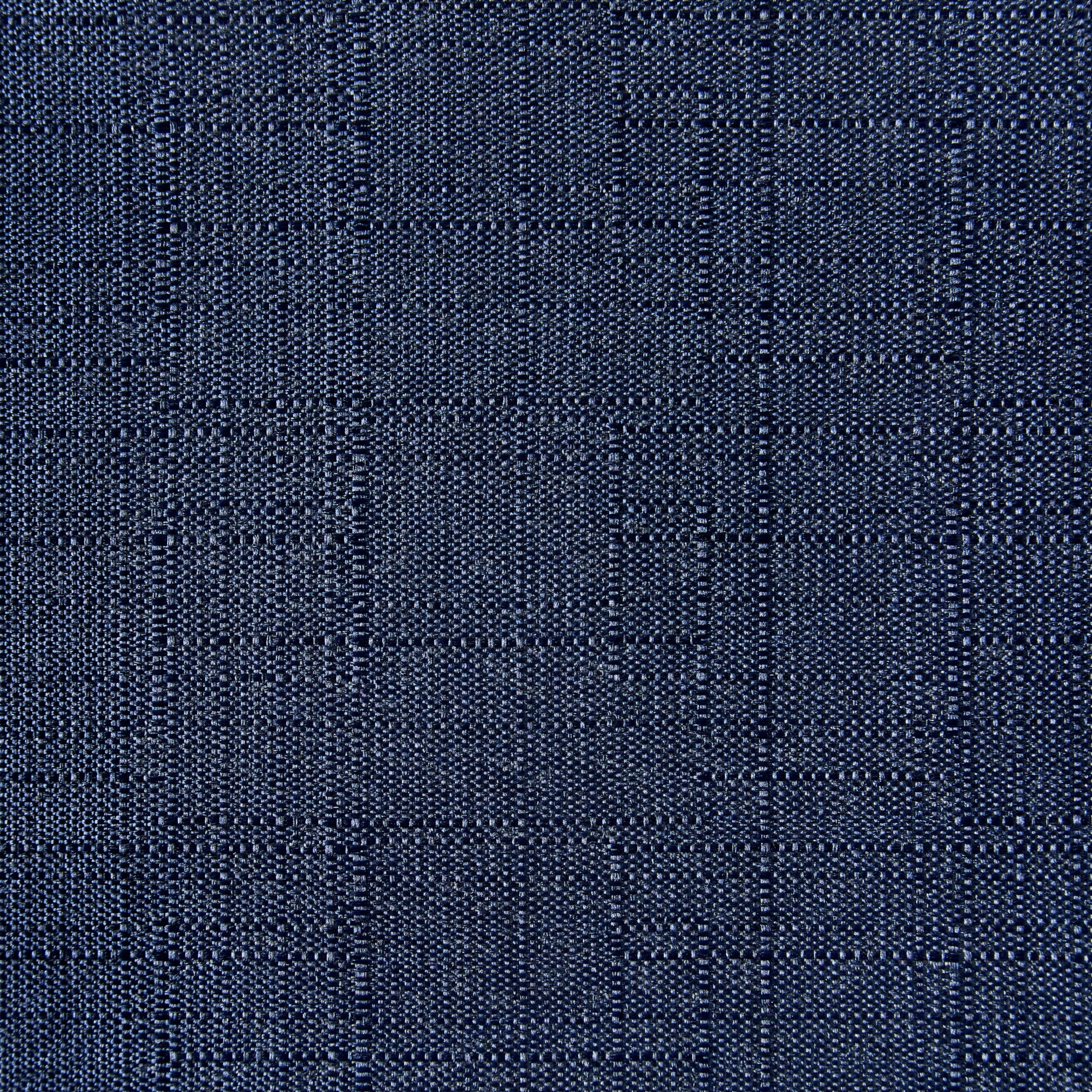 Exclusive Home Curtains Loha Linen Grommet Top Curtain Panel Pair, 54x108, Peacoat Blue