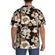 thumbnail image 3 of Fotbe Retro Hydrangeas Camisa Estampada de Manga Corta para Hombre, Casual de Verano, Estilo Playero, Sin Arrugas-4X-Large, 3 of 5