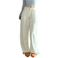 thumbnail image 7 of JUSLIO Pants for Women Comfortable Jeans Casual White L, 7 of 7