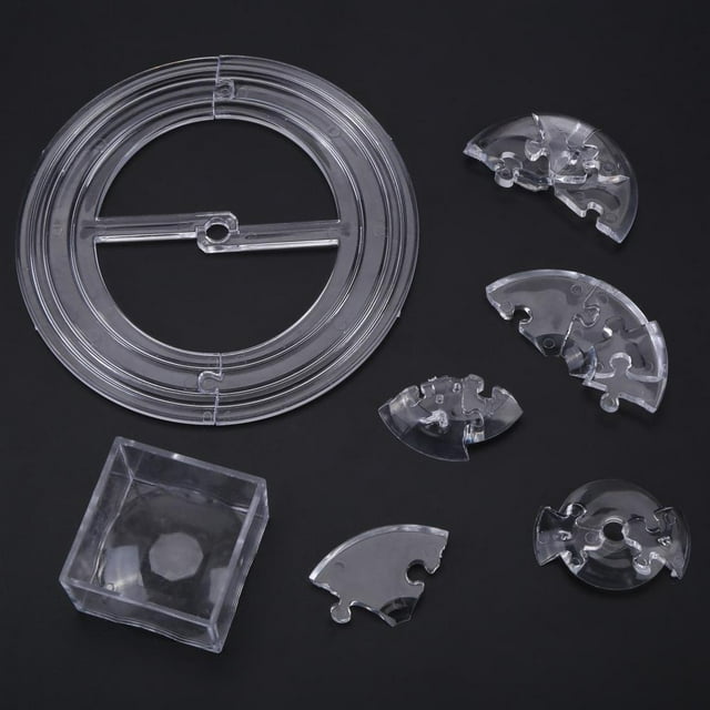 Juguete De Bloques En Forma De Oso, 40 Piezas De Bloques De Rompecabezas De Bricolaje, Bloques De Rompecabezas De Bricolaje Bloques De Cristal En Forma De Saturno Para Estante De ANGGREK Otros Deportes