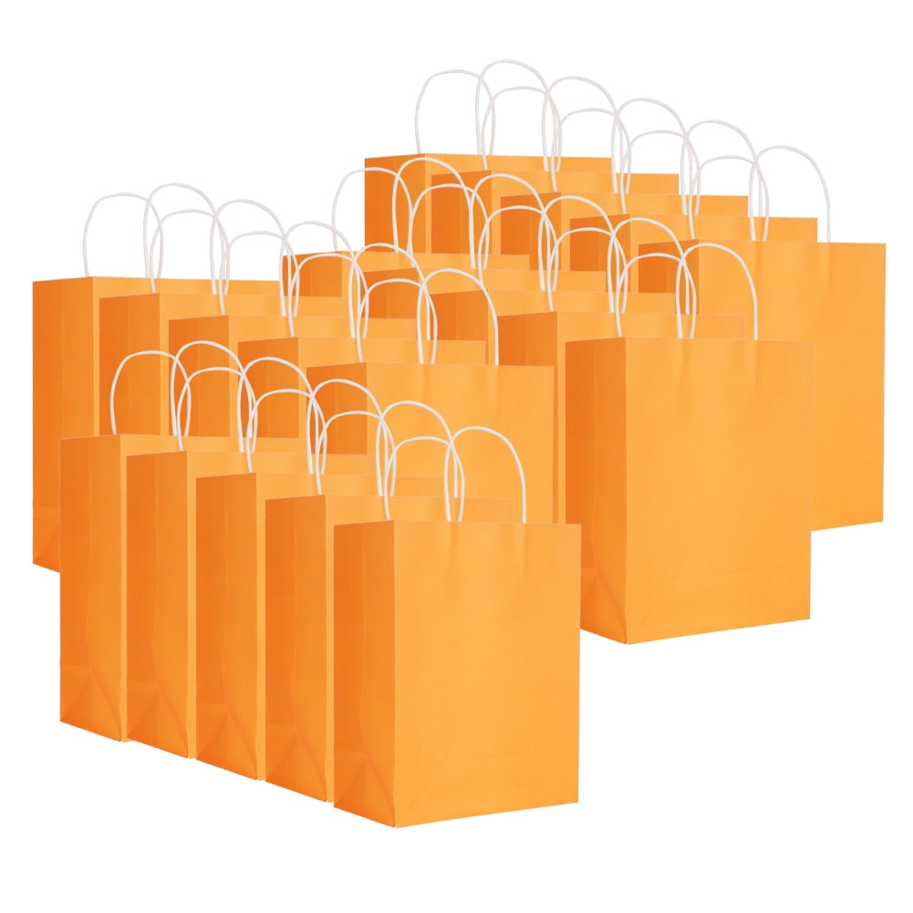 20 Pcs Multicolor Gift Bag 27 * 21 * 11Cm,Kraft Bag,Paper Bag