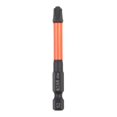 thumbnail image 2 of Punta De Destornillador Cruzada Magnética Especial Ranurada Antideslizante Para Taladros Eléctricos 65mm FPH3 Naranja, 2 of 8
