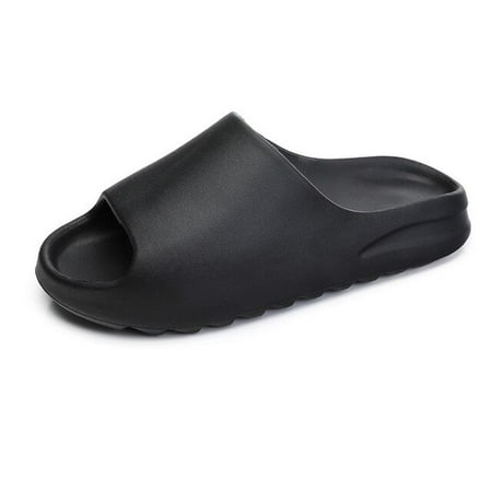 

CoCopeaunt Non slip sandals Non slip bathroom home Womens slippers Indoor platform slippers Men s lovers beach slippers