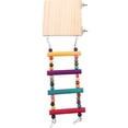 thumbnail image 3 of Bird Hanging Ladder Bird Standing Perch Parrot Perch Stand Wooden Bird Platform, 3 of 8