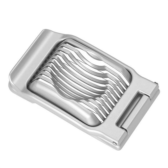 SUNSIOM Egg Slicer for Hard Boiled Eggs Strawberry Slicer Heavy Duty Aluminium Slicer for Soft Fruit Mushroom
