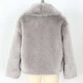 thumbnail image 5 of Ladies Warm Faux Fur Winter Coats for Women Winter Warm Faux Coat Warm Furry Faux Jacket Long Sleeve Outerwear Plus Size Coat Jackets for Womens, 5 of 9