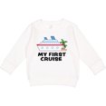 thumbnail image 2 of Inktastic My First Cruise with Cruise Ship and Palm Trees Toddler Sweatshirt, 2 of 4