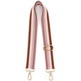 thumbnail image 1 of SURJDE Wide Purse Strap Adjustable Replacement Shoulder Crossbody Strap Handbag Strap, Pink Stripe, Standard, 1 of 6