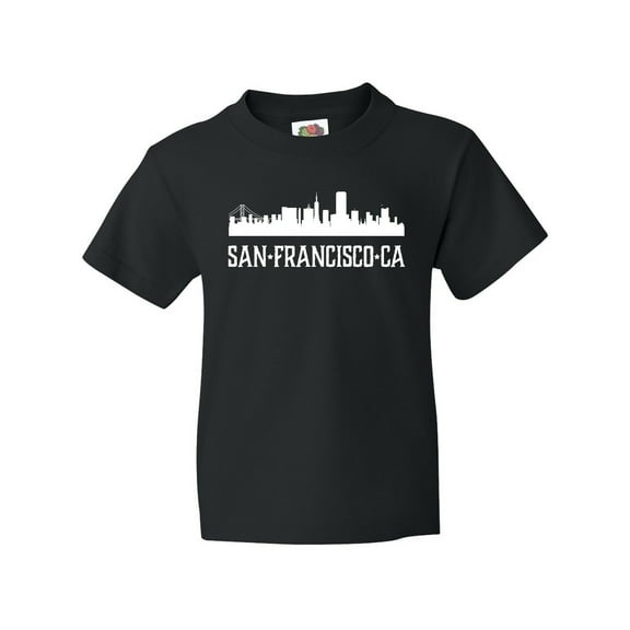 Inktastic San Francisco California Skyline CA Cities Youth T-Shirt