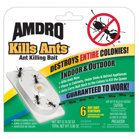 Amdro Kills Ants Liquid Baitstations, 6pk