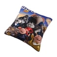 thumbnail image 3 of Movie Sing 2 Throw Pillow Cover Decoration Pillow Case Cushion Home Decor for Home Sofa Couch 26"x26", 3 of 7