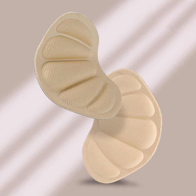 2 piezas de protectores atención pies, insertos talón, pntils de , pa mujeres, anticaídas, transpirables, pa niñas , beige 112cm BLESIY Protectores de talón de zapatos