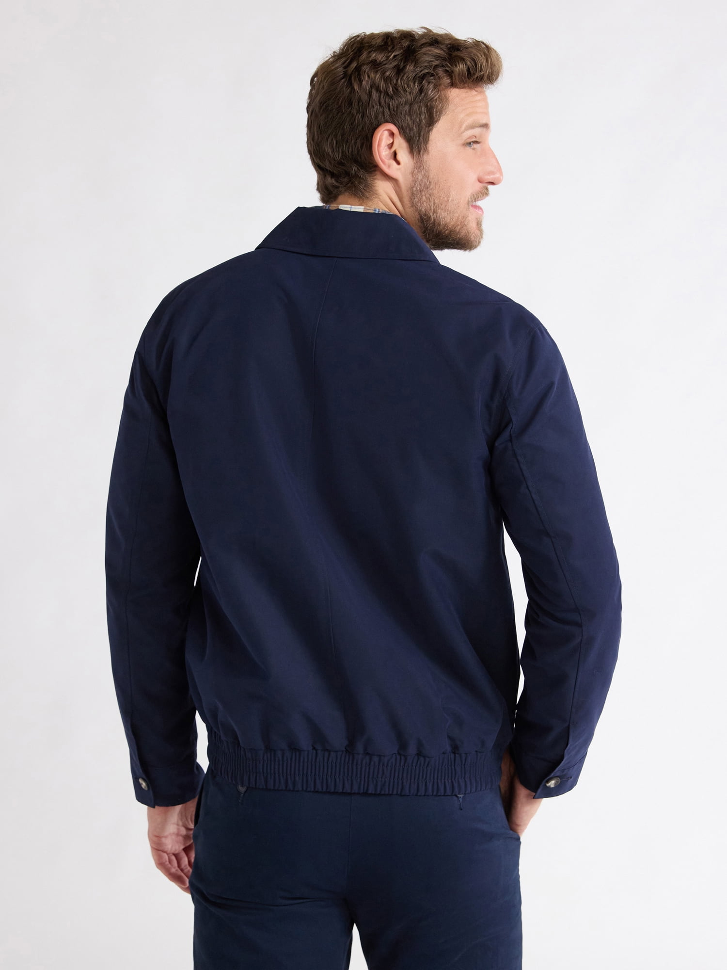 Free Assembly Men's Harrington Jacket, Sizes S-3XL - Walmart.com