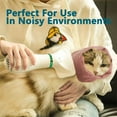 thumbnail image 4 of Easy Joy No Flap Ear Wrap for Dogs & Cats, Pink, Large, 4 of 7