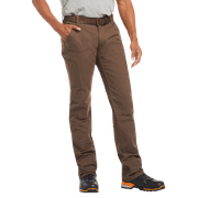 Ariat Mens Rebar M4 Relaxed DuraStretch Made Tough Double Front Stackable Straight Pants, brown, 40
