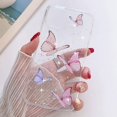 thumbnail image 3 of for iPhone 6 Plus iPhone 6S Plus Glitter Case Cute Butterfly Pattern Design Shiny Sparkly Bling Case for Girls Crystal Clear Soft TPU Bumper Protective Cover for iPhone 6 Plus/6S Plus, Pink, 3 of 7