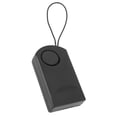 thumbnail image 4 of Sensor de alarma de puerta inalámbrico de 120 dB, alarma de puerta con sensor de contacto colgante, alarma negra, 4 of 14