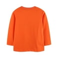 thumbnail image 5 of TOOYOU Boys Summer T-Shirt Fashion Children'S Long Sleeve Knitted Printed Children'S Base Top Size 3-4 Years Orange, 5 of 9