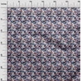 thumbnail image 3 of oneOone Rayon Blue Fabric Abstracts Fabric For Sewing Printed Craft Fabric By The Yard 56 Inch Wide, 3 of 5