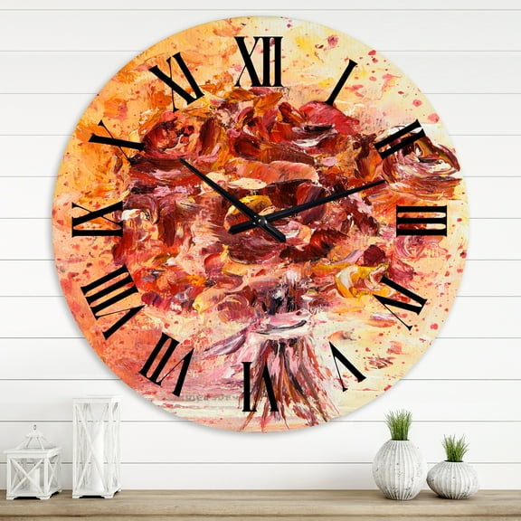 Designart 1 in Traditional Wall Clock